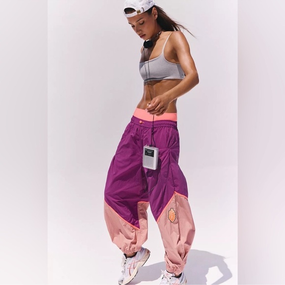 FP Movement by Free People Pants - NWT FP Movement Free Throw Pants | Deep Mulberry Combo | Size XS